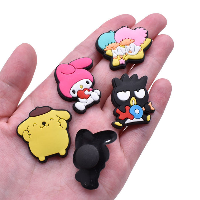 Wholesale Random 100pcs Cartoon Crocs Shoe Buckle JDC-SC-XiaoY001