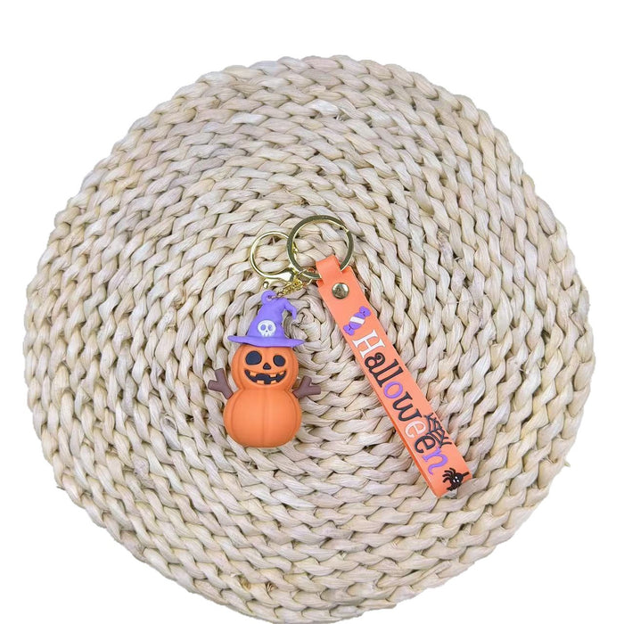 Wholesale Cartoon  Ghost Keychain Pendant PVC Bag Charm For Party Gift