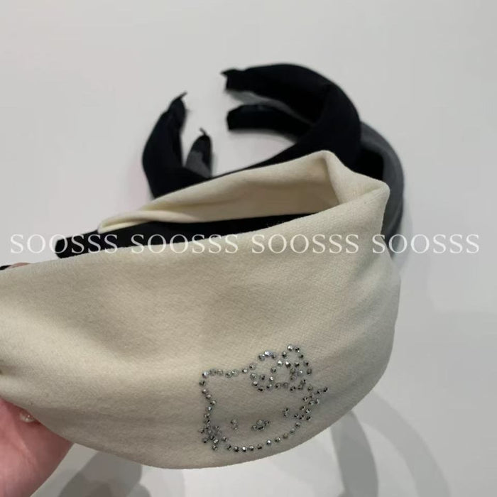 Wholesale Cute rhinestone cartoon pattern wide headband