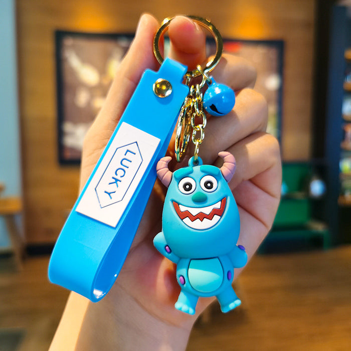 Wholesale Silicone Cartoon Doll Keychain JDC-KC-Tingm151