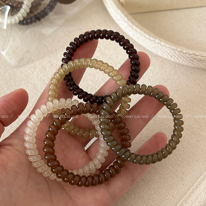 Wholesale High elasticity headband, new durable hair tie, ponytail headband, hair tie loop, rubber band