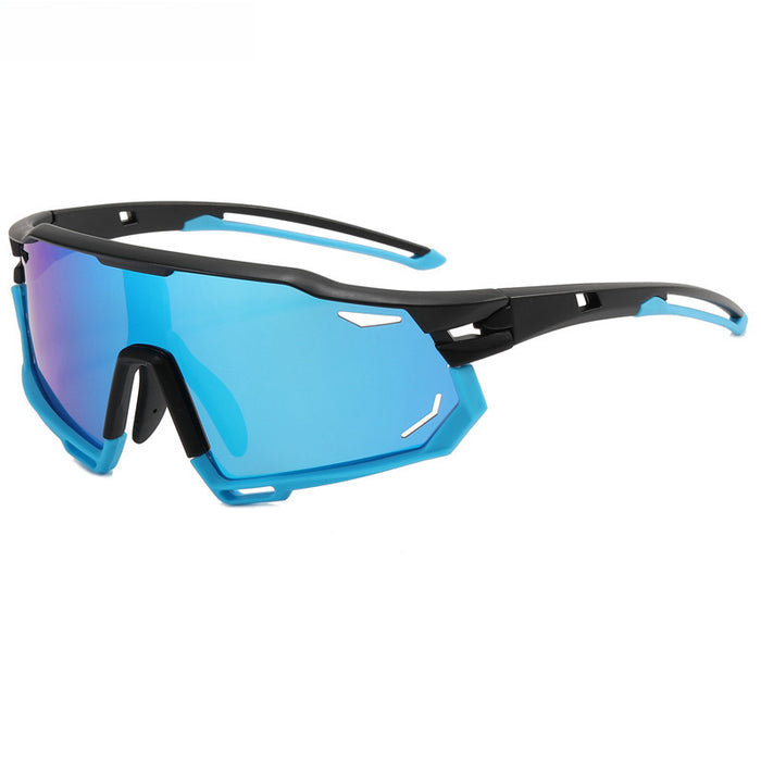 Wholesale New outdoor sports windproof goggles, color changing cycling glasses, men's and women's fashionable polarized sunglasses