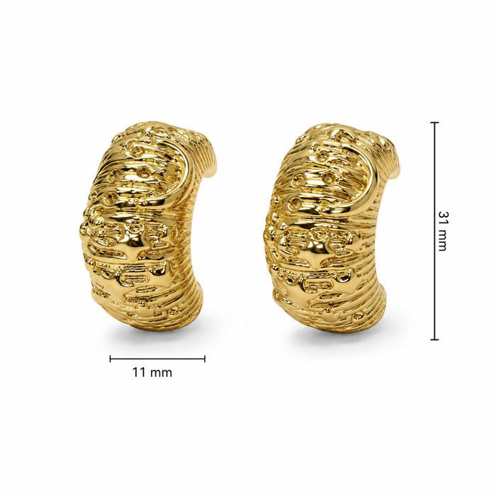 Wholesale stainless steel earrings,  unique design,  exquisite curved earrings,  factory wholesale.