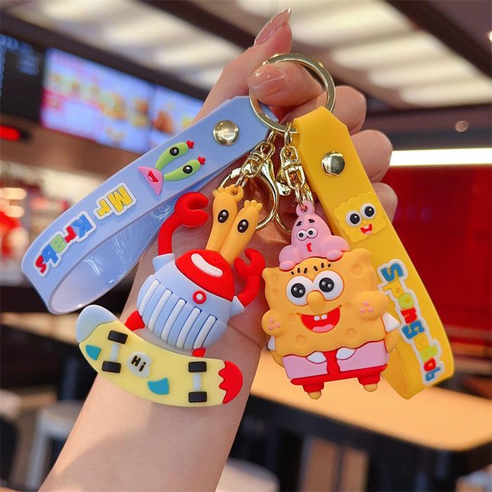 Wholesale Cartoon Cute Pvc Doll Keychain JDC-KC-YueW011