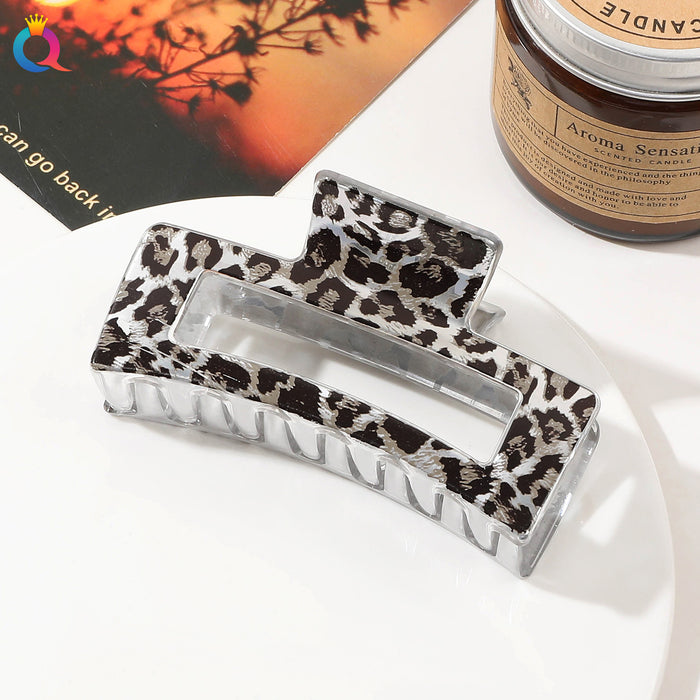 Wholesale Resin Leopard Hairpin JDC-HC-Yiyue008