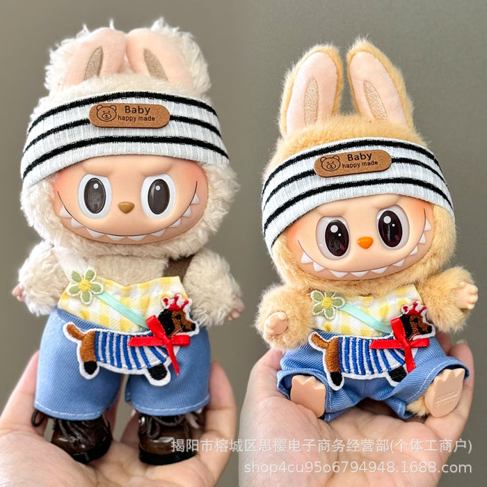 Wholesale 17cm Cartoon Doll Clothes Set
