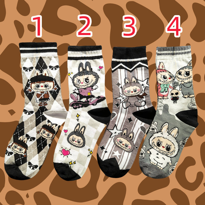 Wholesale cute cartoon tube socks