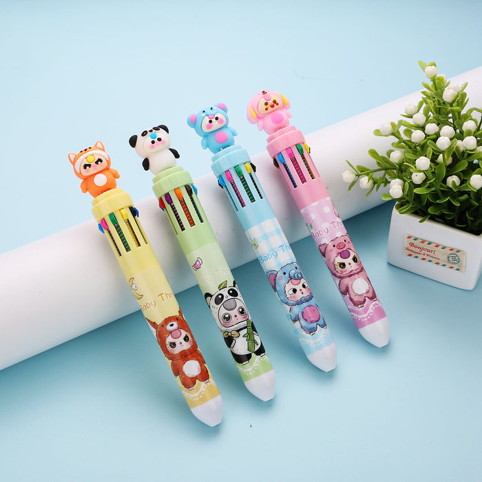 Wholesale Little doll ten-color ballpoint pen