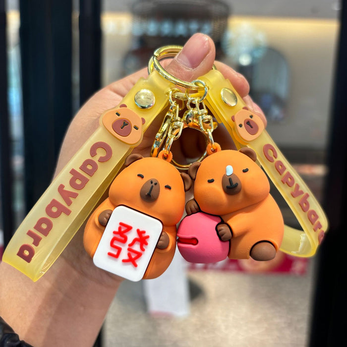 Wholesale Keychain Pendant PVC Doll Hanging Cute Keychains