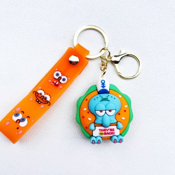 Wholesale PVC Cartoon Doll Keychain JDC-KC-WuYi015