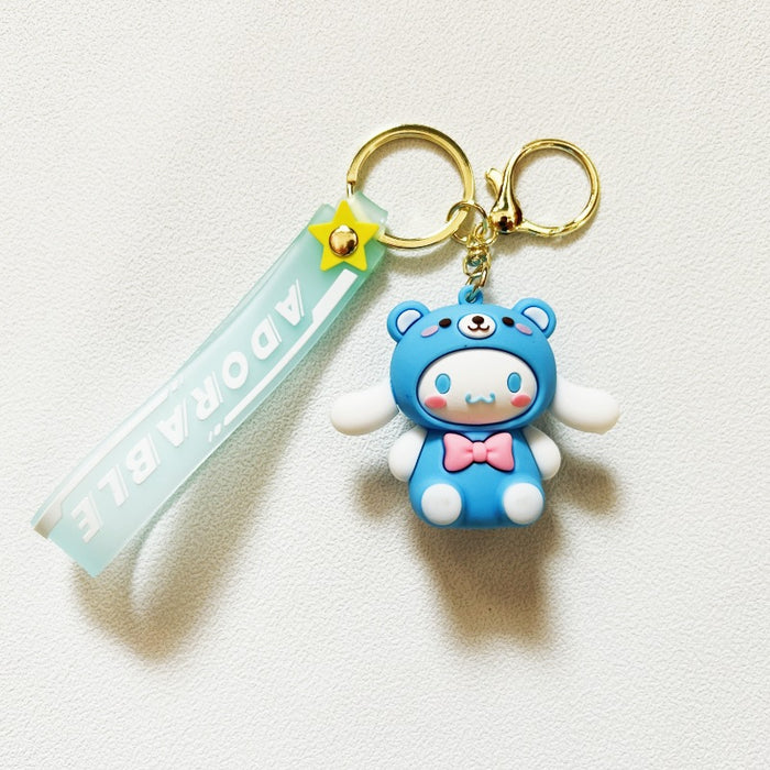 Wholesale PVC cartoon doll Keychain JDC-KC-WuYi093