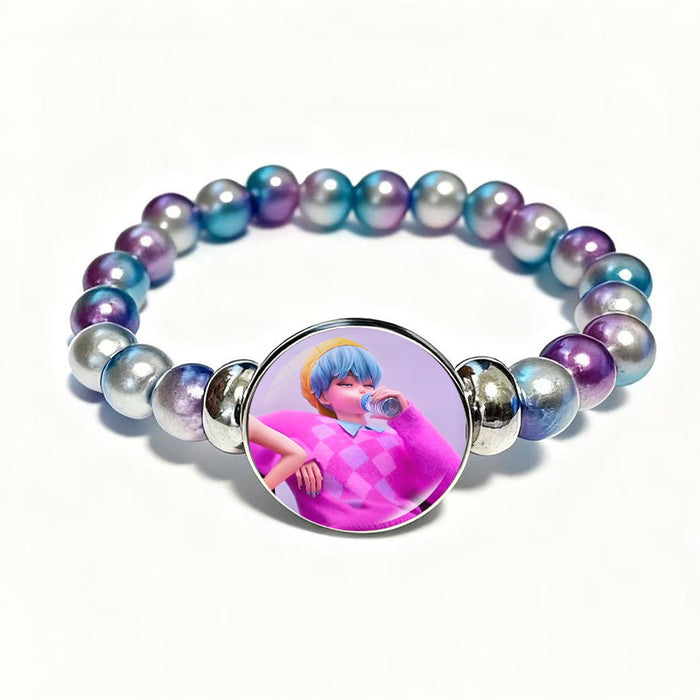 Wholesale KPOP Couple leather braided bracelet