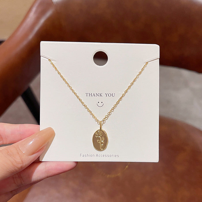 Wholesale Titanium Steel Pearl Necklace