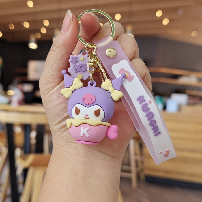 Wholesale Cartoon PVC Doll Keychain JDC-KC-MingT015