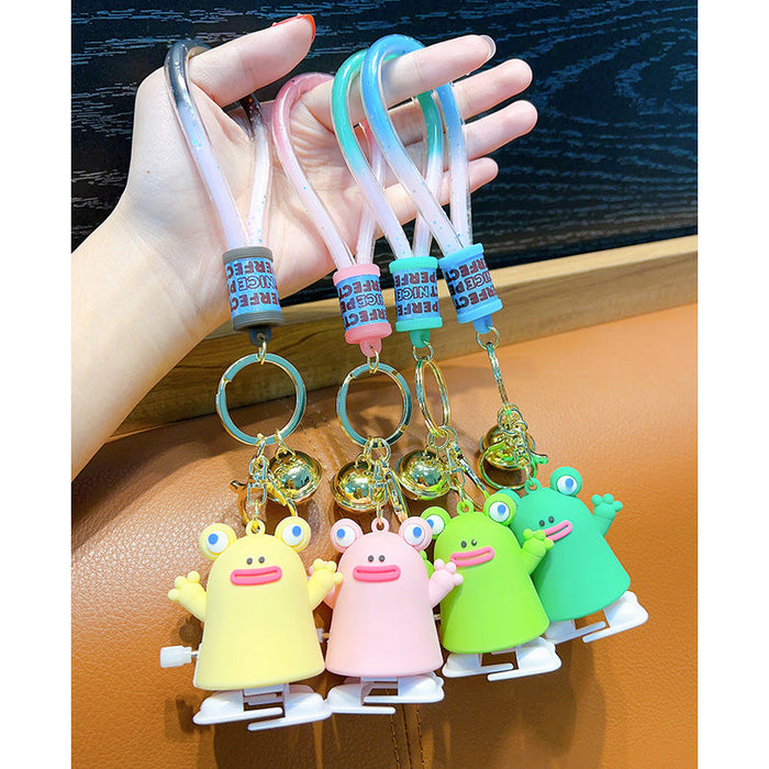 Llavero de rana relojería al por mayor JDC-KC-GSWA010