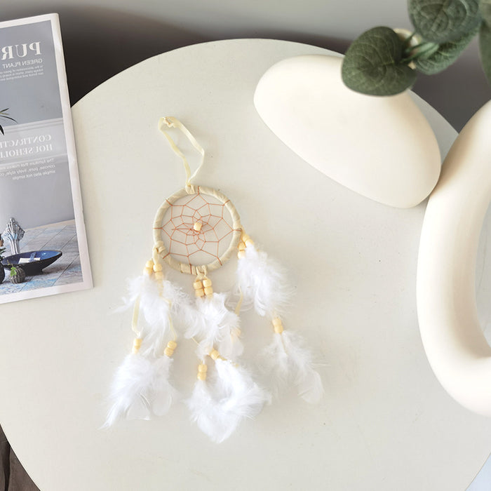 Wholesale Dreamcatcher Feather Wall Decor Handmade Home Decorative