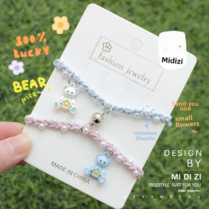 Wholesale Cute Magnetic Bracelet, Hand Rope Jewelry