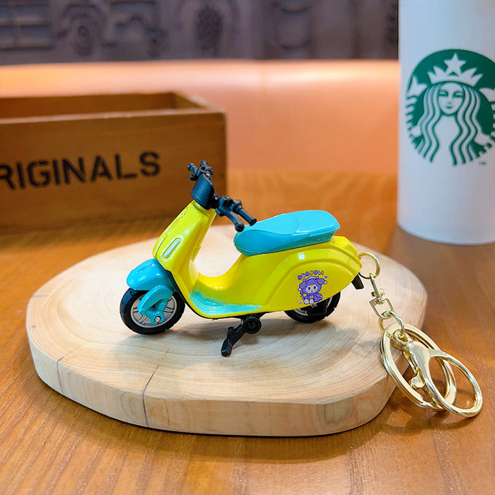 Wholesale Cartoon Alloy Electric Vehicle Model Keychains JDC-KC-YanG028