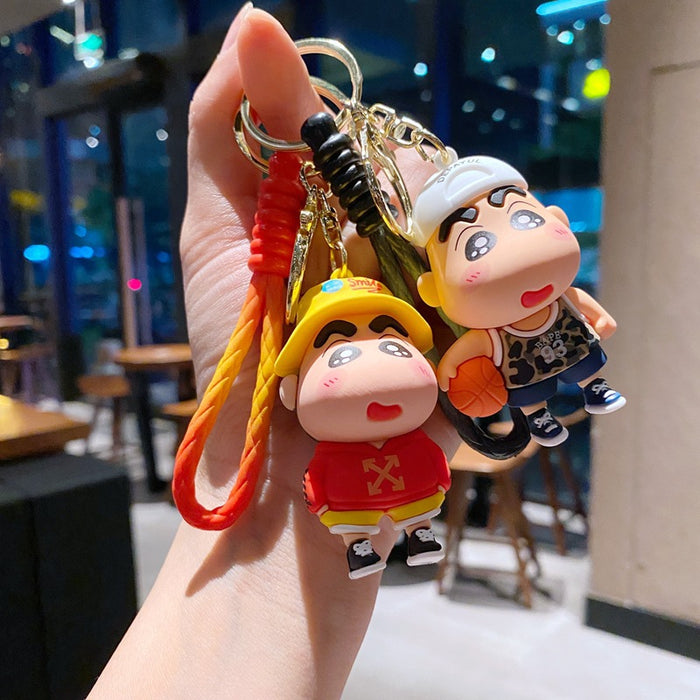 Wholesale   pendant cartoon silicone key chain  car key chain