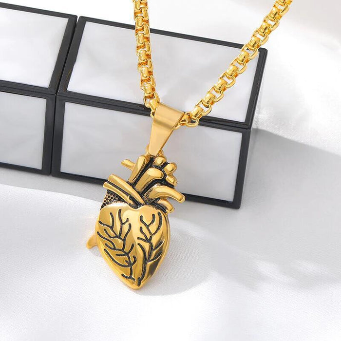 Wholesale Personalized Creative Pair of Couple Alloy Oil Dripping Valentine's Day Gift Necklace