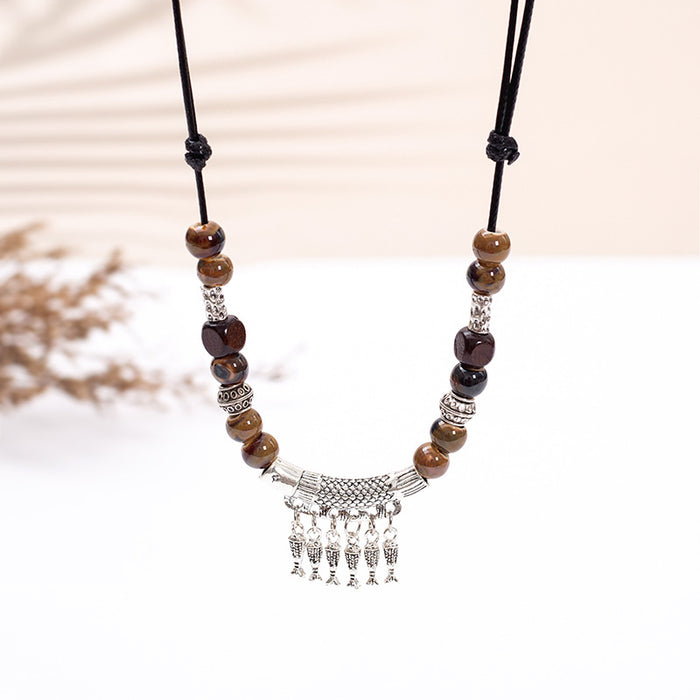 Wholesale Long sweater chain women's pendant retro butterfly necklace