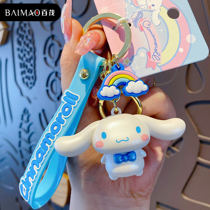 Wholesale Cartoon Doll Silicone Keychain (S) JDC-KC-BaiM072