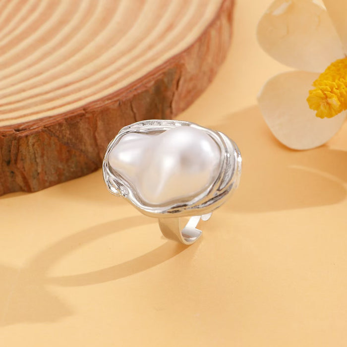 Wholesale Small niche design versatile ring, circular ring, geometrically irregular opening ring