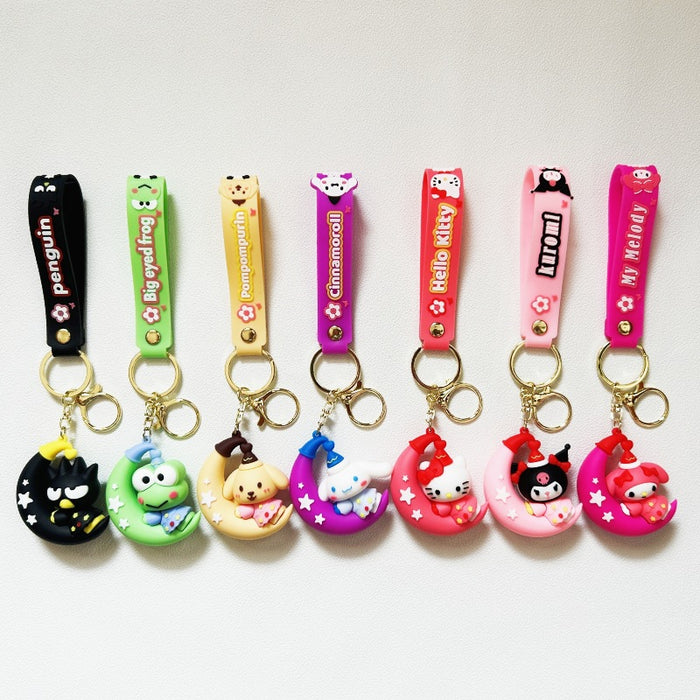 Wholesale PVC Cartoon Doll Keychain JDC-KC-WuYi270