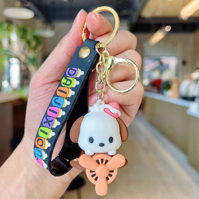 Wholesale  Cartoon Keychain  Keychain Pendant Women's  Couple Key Chain