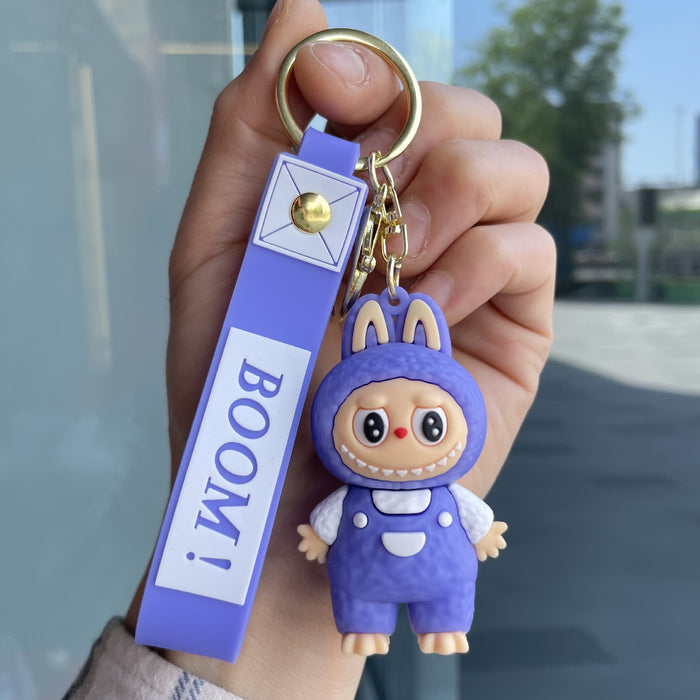 Wholesale Plush Keychain Couple Cute Pendant Bag Car Keychain Small Gift