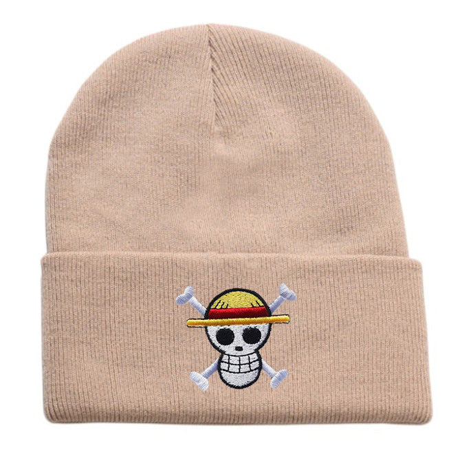 Wholesale Cartoon Embroidery Acrylic Wool Knitted Hat JDC-FH-Shengn005