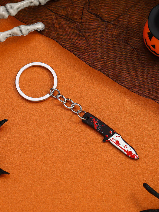 Wholesale  Plastic Horror Tool Keychain Decorative Accessory Gift for Party MOQ:2