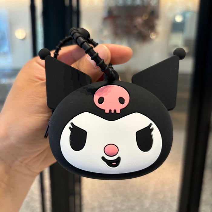 Wholesale Silicone Cartoon Coin Purse Keychain JDC-KC-PengYu025