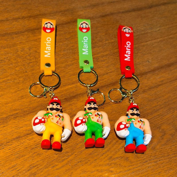 Wholesale Cartoon Doll 3D Rubber Keychain JDC-KC-Tingm063