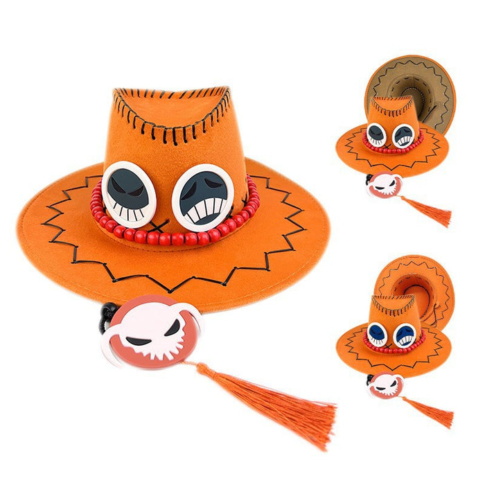 Wholesale Parent-child cowboy hat anime hat cowboy hat stage adult props outdoor fisherman sun hat sun protection street shot