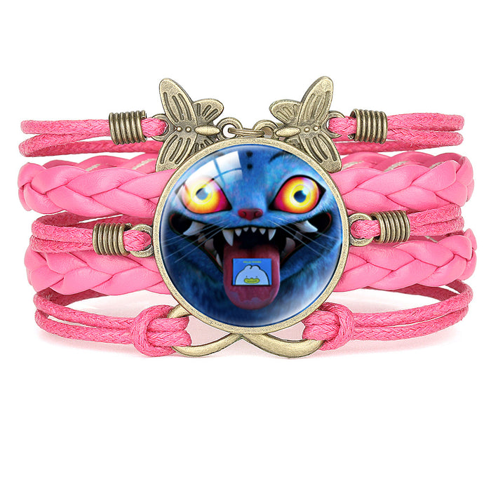 Wholesale KPOP Multi-Layer Cartoon Character Butterfly Combination Bracelet