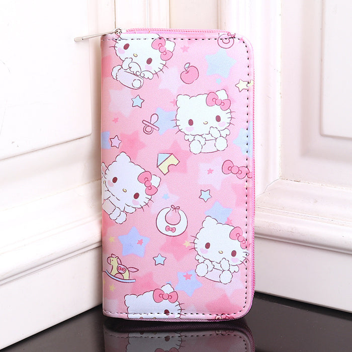 Wholesale cartoon cute adorable storage wallet children's fresh sweet girl coin purse