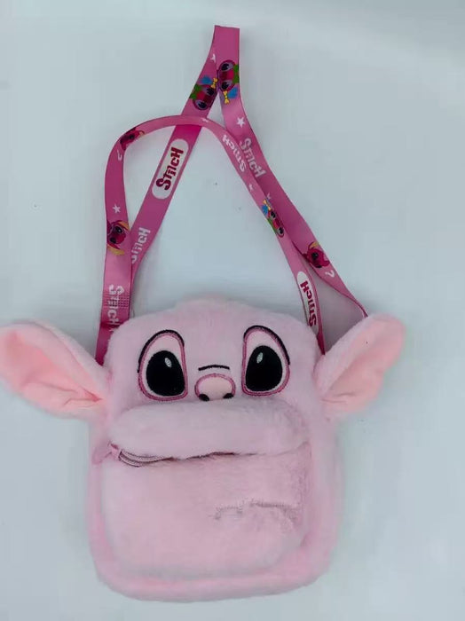 Wholesale Cute cartoon crossbody plush shoulder bag