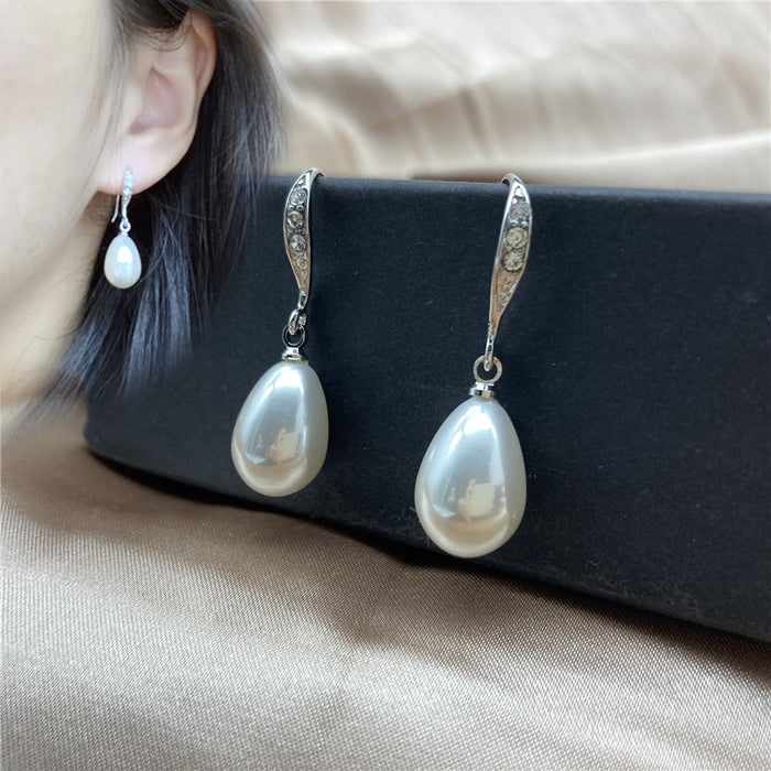 Wholesale Acrylic Pearl Earrings JDC-ES-FaX004