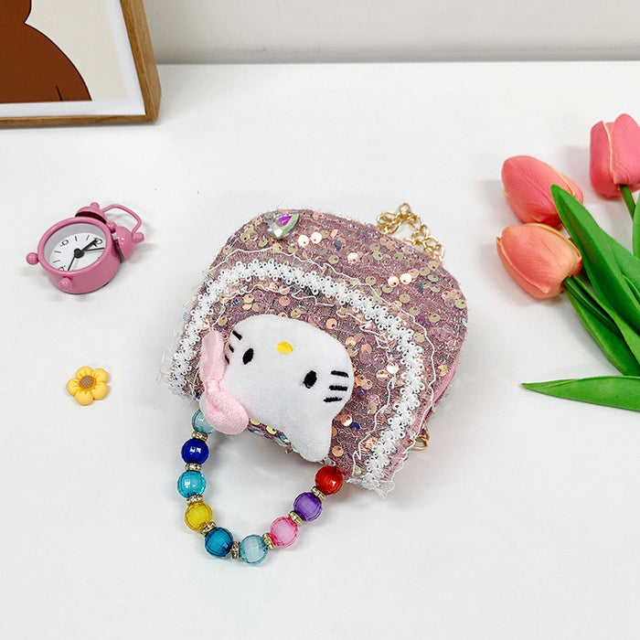 Wholesale Cartoon Bunnies and Bears Synthetic Leather Shoulder Bag (S)JDC-SD-YouW020