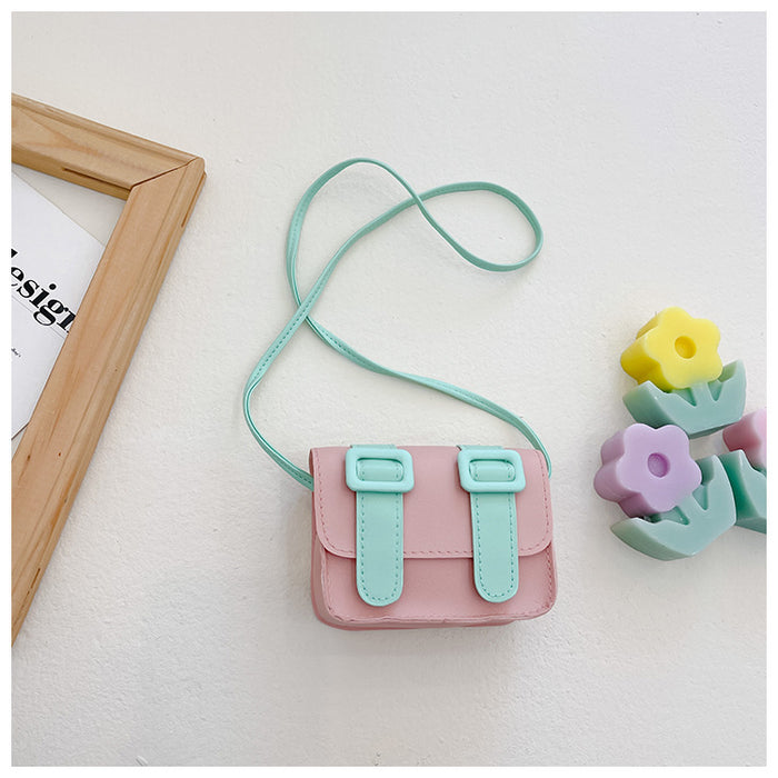 Wholesale Children's Bag Satchel Fashionable All-match Girls' Crossbody Bag Stylish Coin Purse