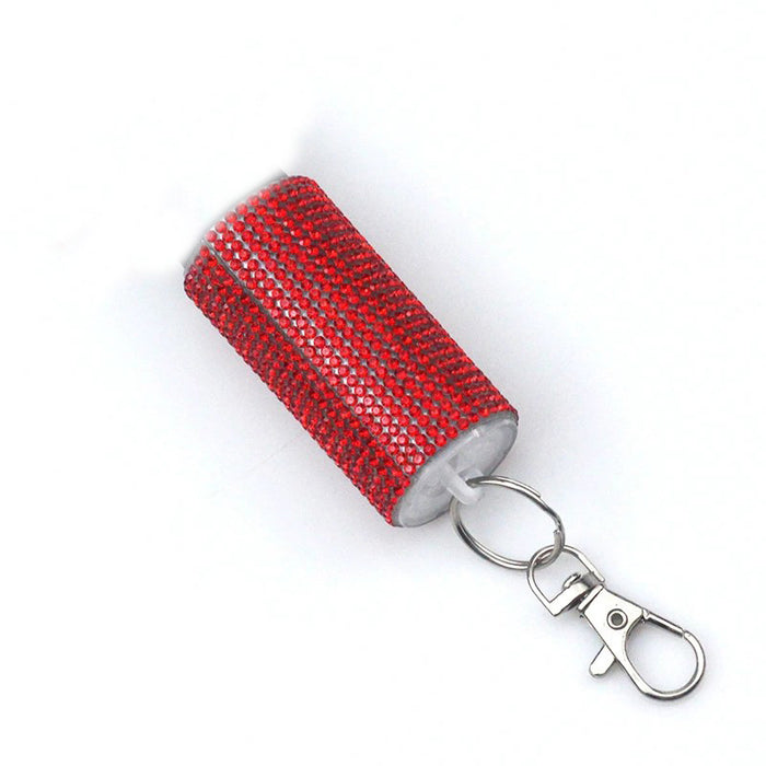 Wholesale Trendy Rhinestone Keychain Large Capacity Portable Key Ring For Women Stylish Car Key Accessory Decorative Gift