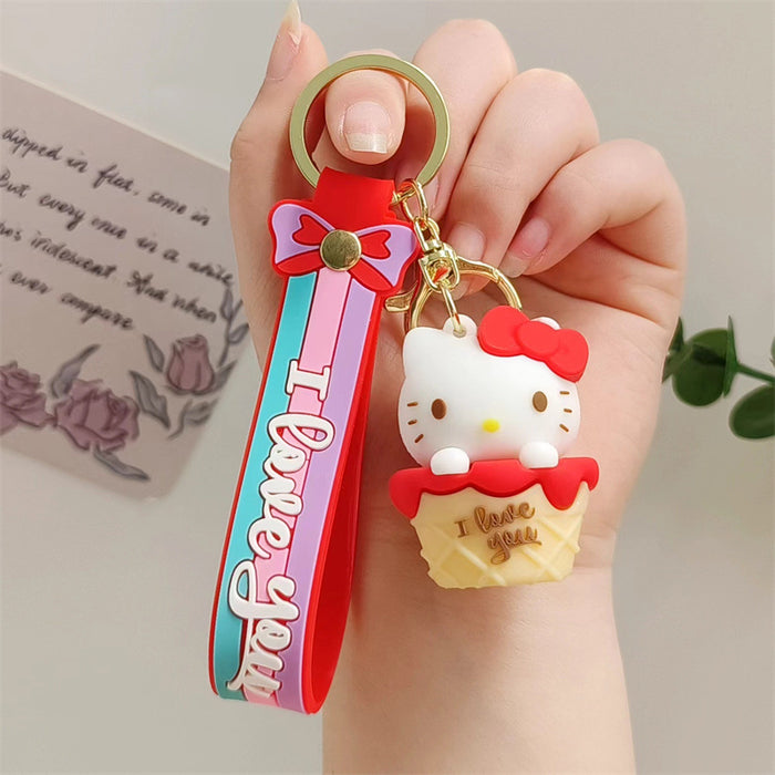 Wholesale Cartoon Silicone Doll Keychain JDC-KC-HaoXi012