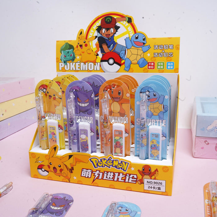 Wholesale Cartoon Automatic Pencil Set Combo Pack