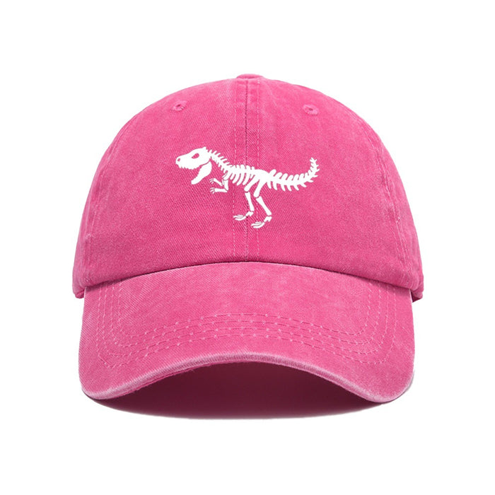 Wholesale New printed baseball cap washed fashionable cotton hat casual duckbill cap