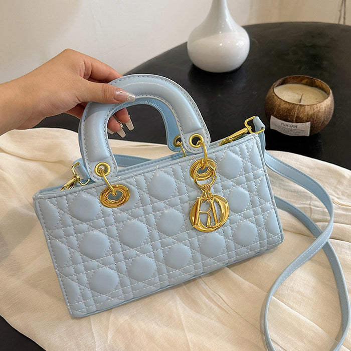 Wholesale  Women's Bag Rhombic Small Square Handbag All-match Elegant Shoulder Crossbody Bag