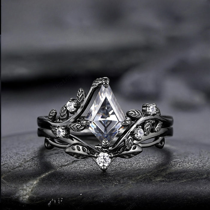 Wholesale Jewelry Polygonal Zircon Pair Ring