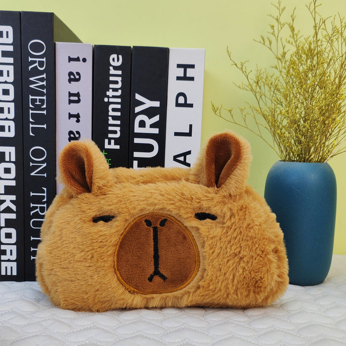 Wholesale Plush Lamb Student Large-Capacity Pencil Case