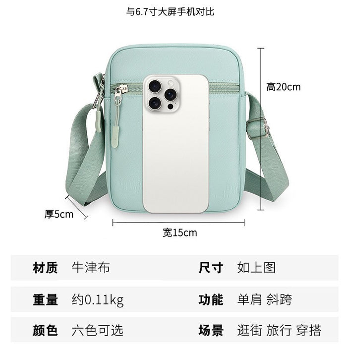 Wholesale Printed  Colorful Small Square Bag Casual Cute  Shoulder Bag