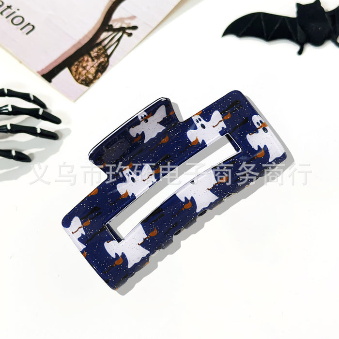 Wholesale  Grabber Skull Bat Ghost Square Hairpin Funny Shark Clip European and American Hair Accessories